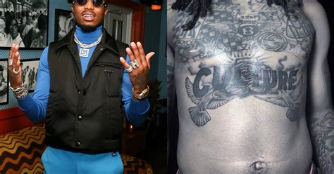 quavo chest tattoo.